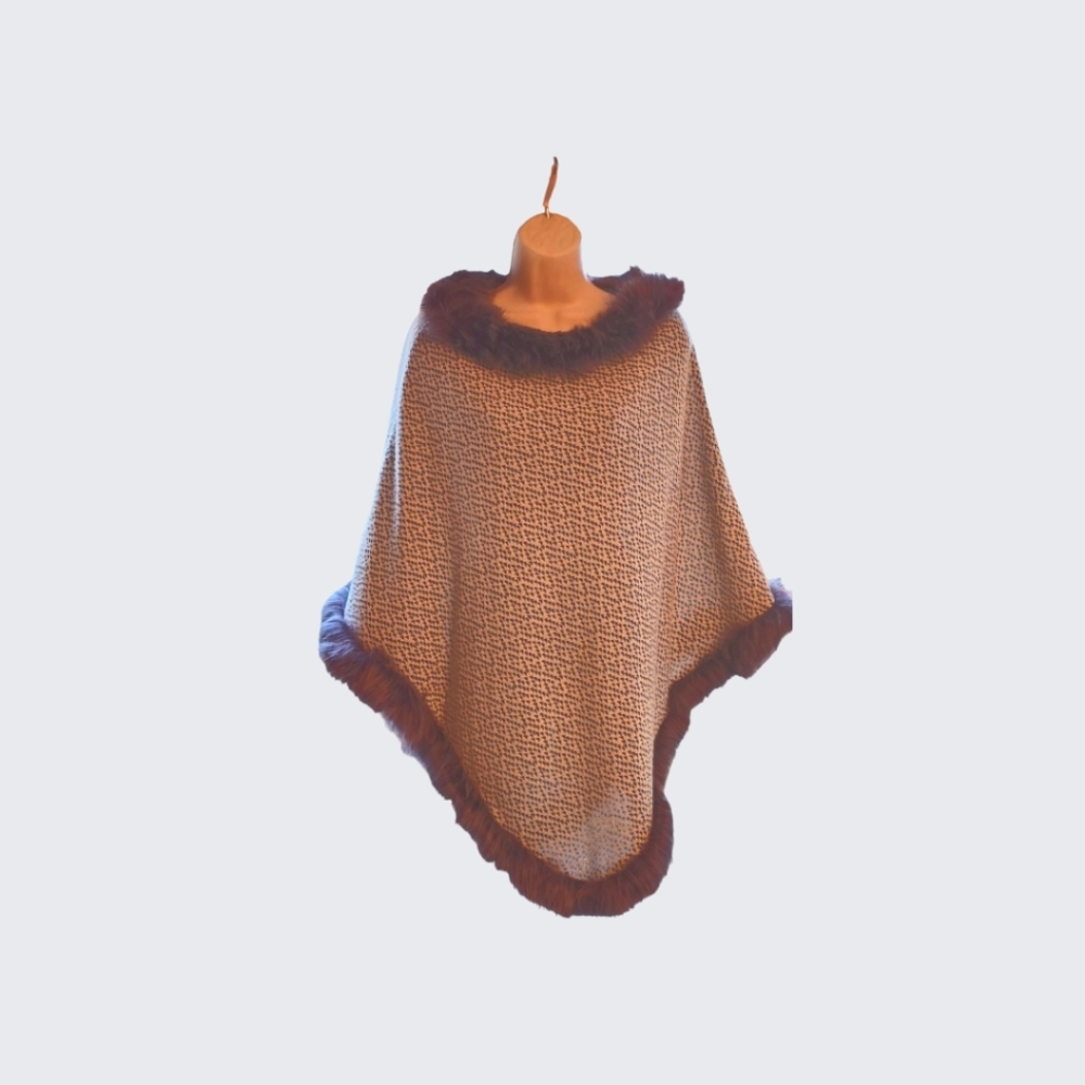 Holiday poncho